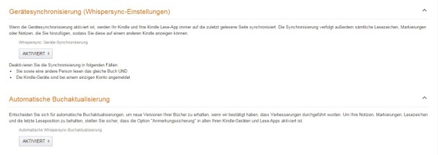 eBook aktualisieren